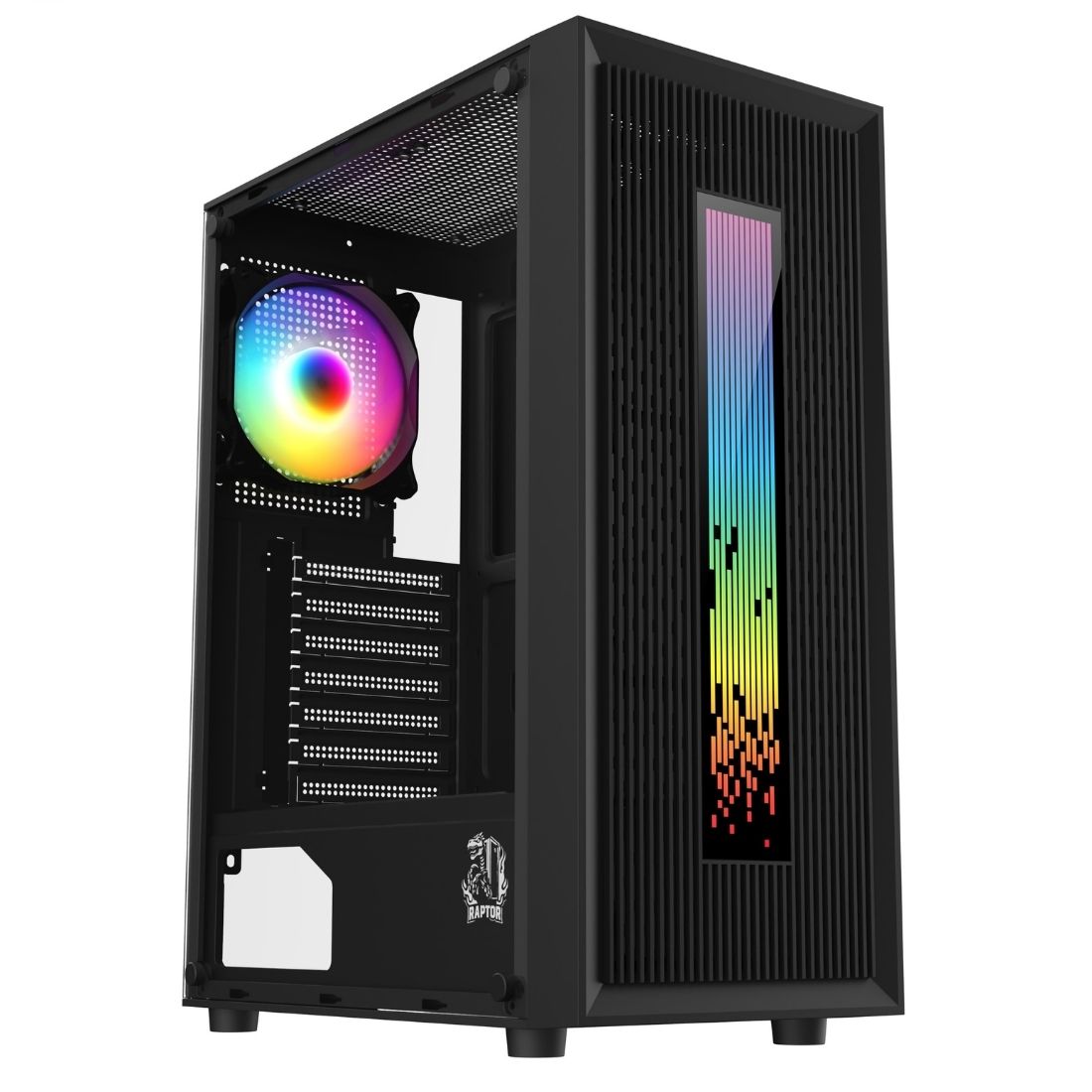 GABINETE GAMER RAPTOR EQS1 VORTEX  