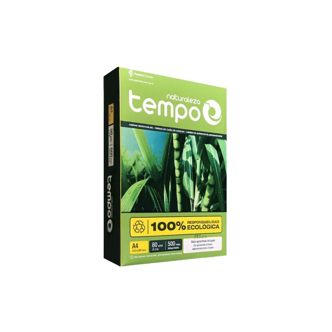 PAPEL TEMPO NATURALEZA A4 80 GRS.  