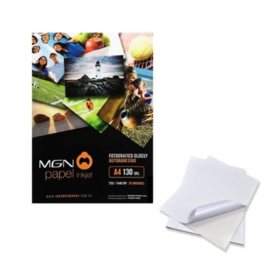 PAPEL MGN FOTOGRAFICO 130 GRS.     