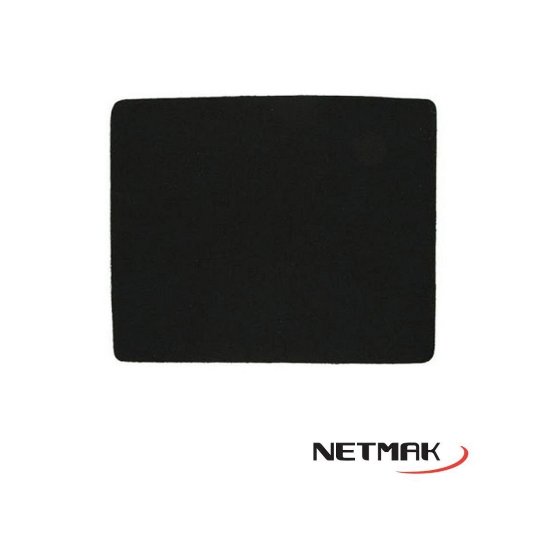 MOUSE PAD 20X20 NEGRO LISO NM-1226 