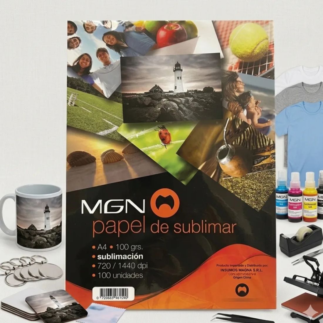 PAPEL MGN SUBLIMACION A4 PAP-100   