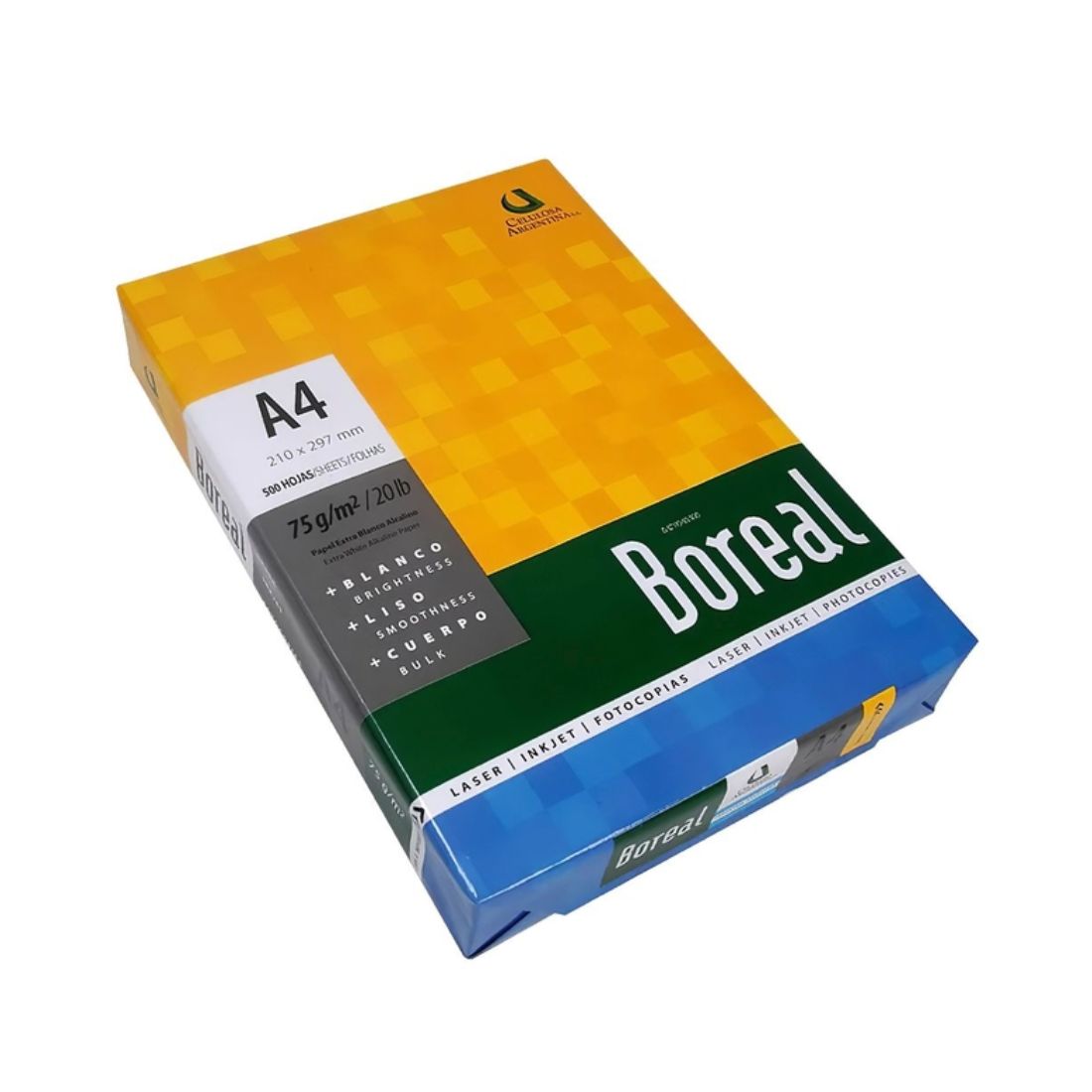 PAPEL BOREAL A4 75 GRS.            