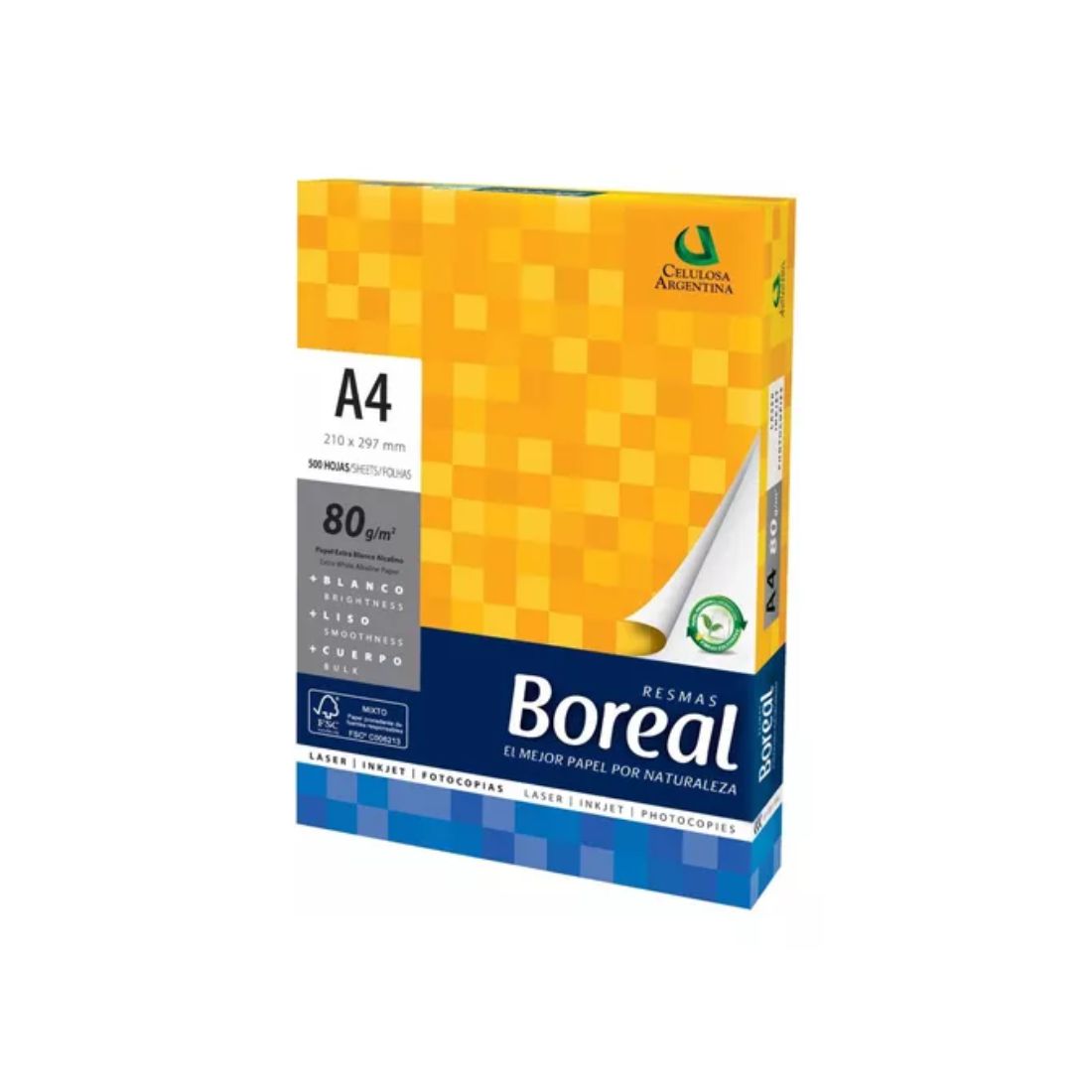 PAPEL BOREAL A4 80 GRS.            