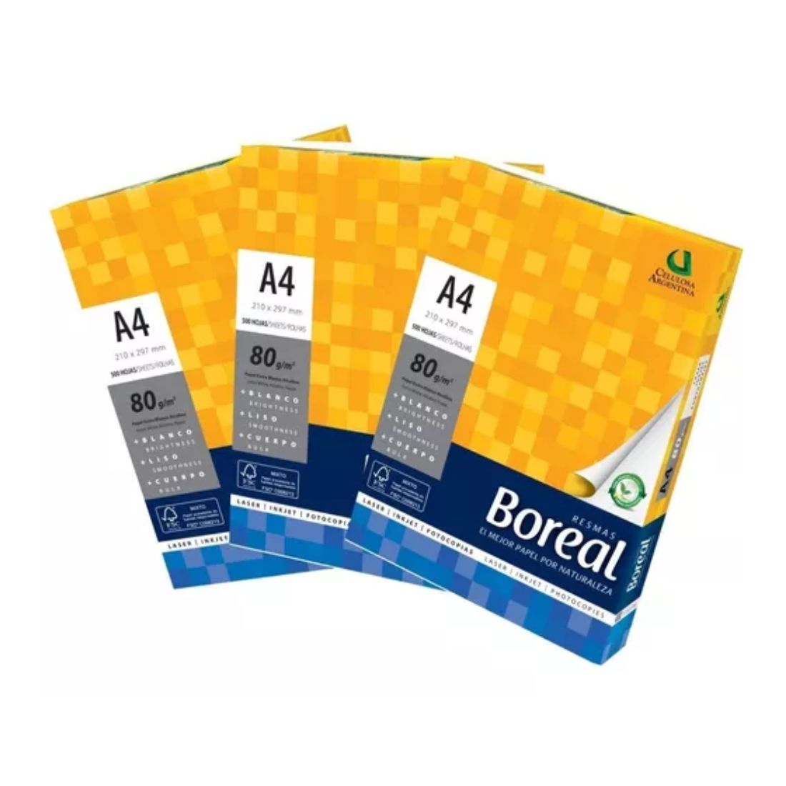 PAPEL BOREAL A4 80 GRS.            