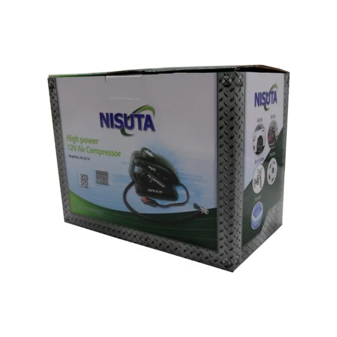 COMPRESOR DE AIRE 12V.NISUTA NSAC14
