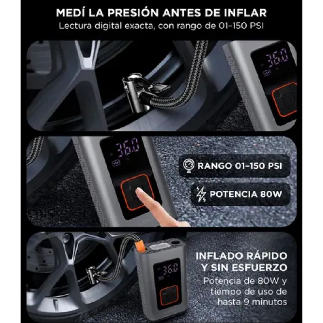 INFLADOR PORTATIL ELECTRICO AV00029