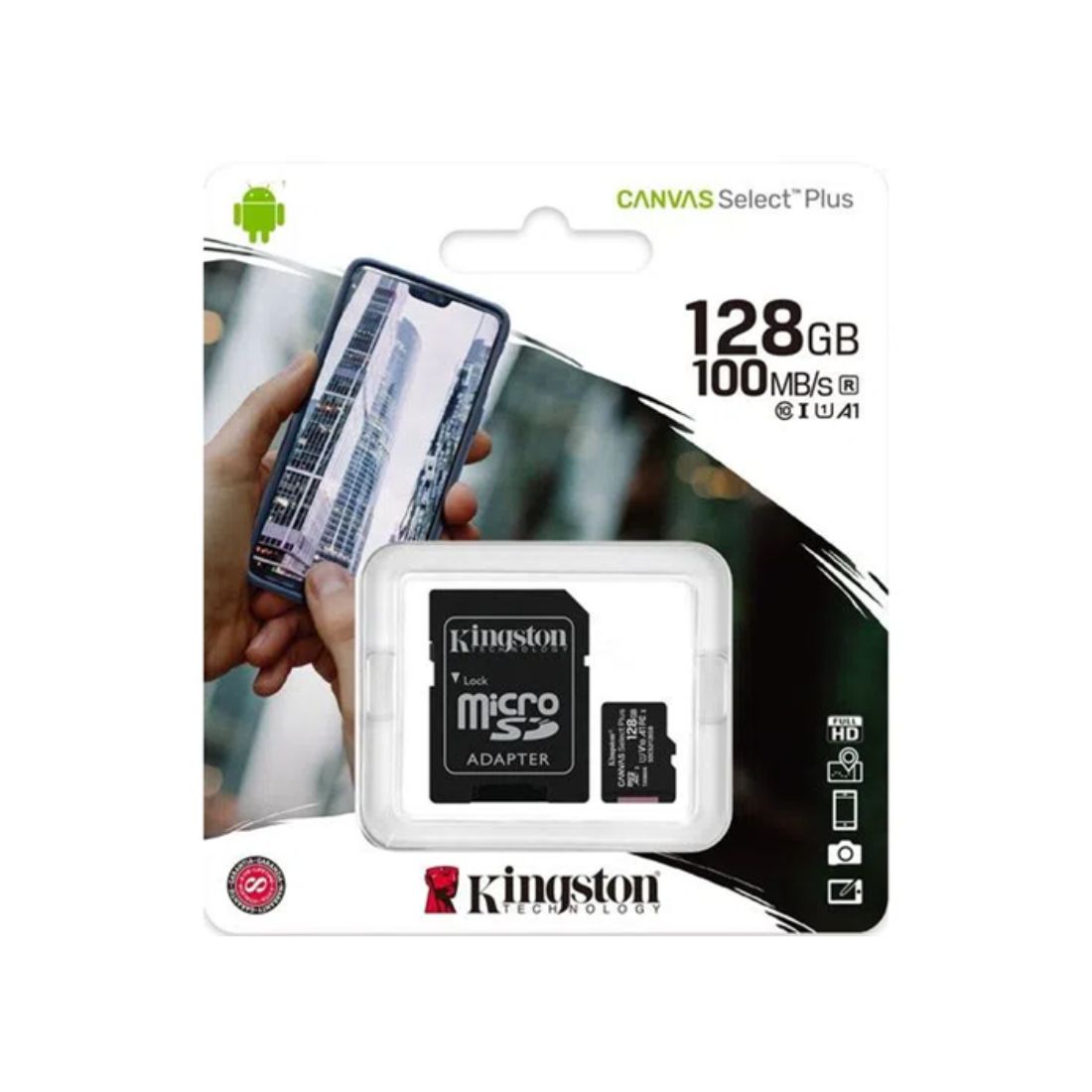 MEMORIA MICRO SD 128GB KINGSTON C10