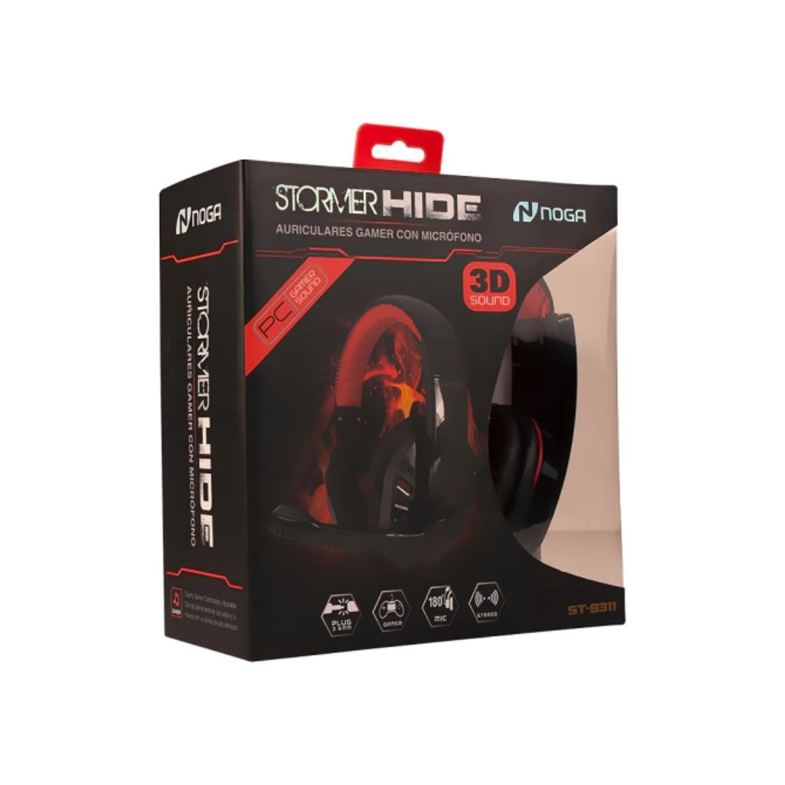 AURICULAR NOGA GAMER ST-8311 C/MIC.