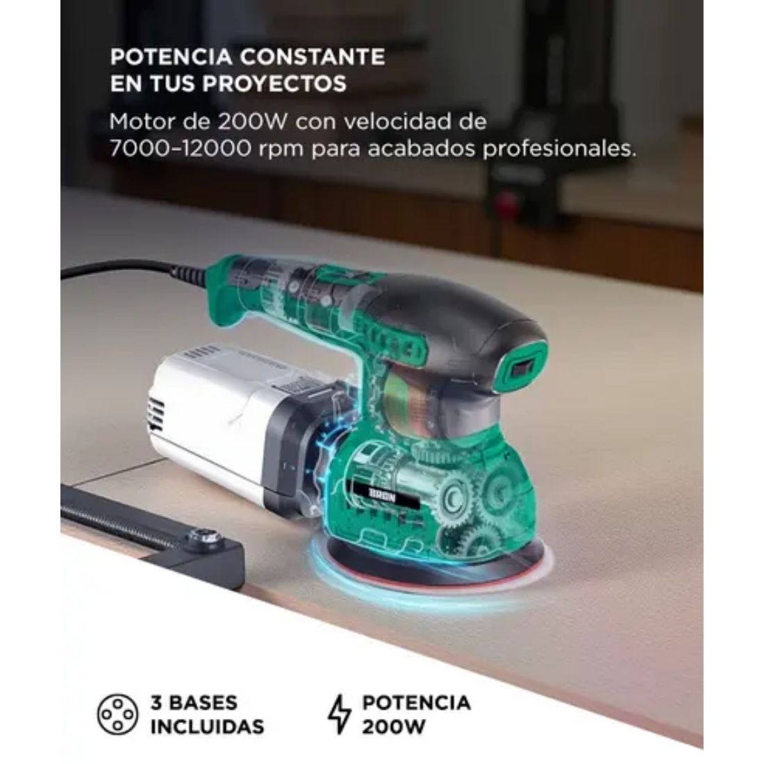 LIJADORA BRON GADNIC LJL603 200W   