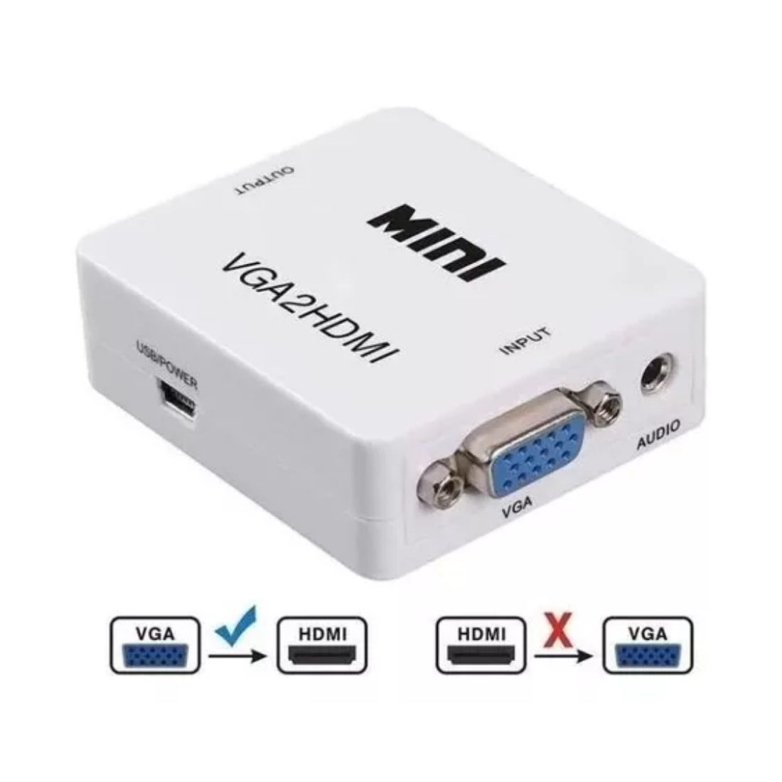 CONVERSOR DE VIDEO VGA-HDMI GM3472 