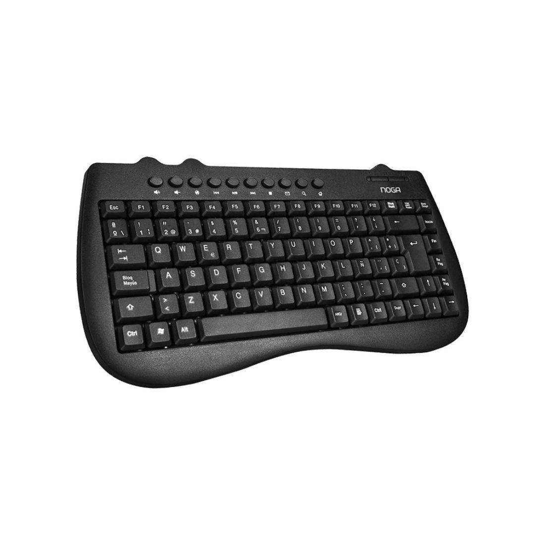 TECLADO MINI MULTIMEDIA NOGA 78033 