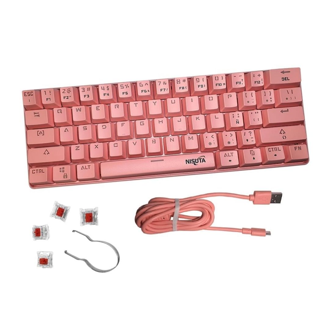 TECLADO MECANICO GAMER RGB KBGZ61P 