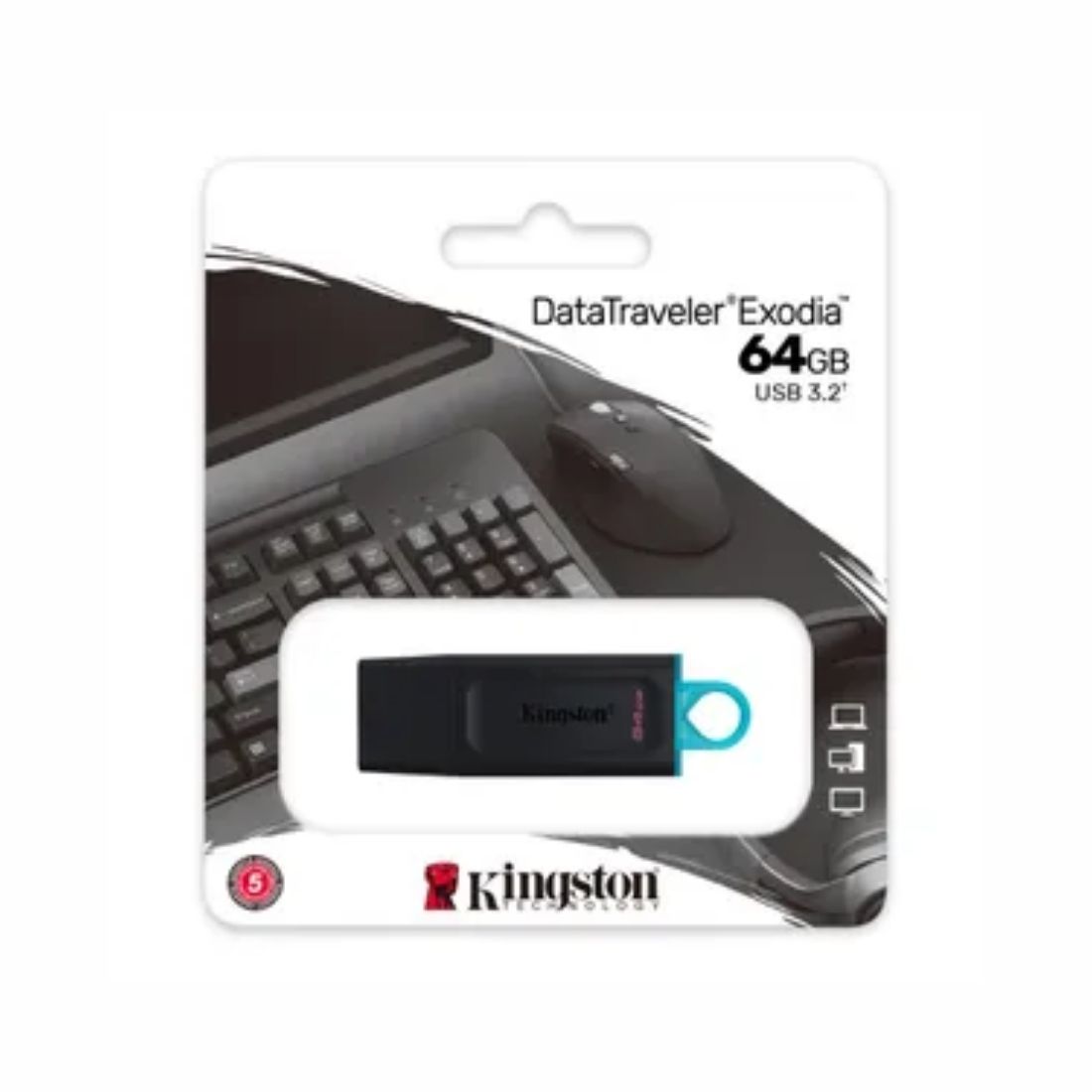 PEN DRIVE 64GB KINGSTON DTX        