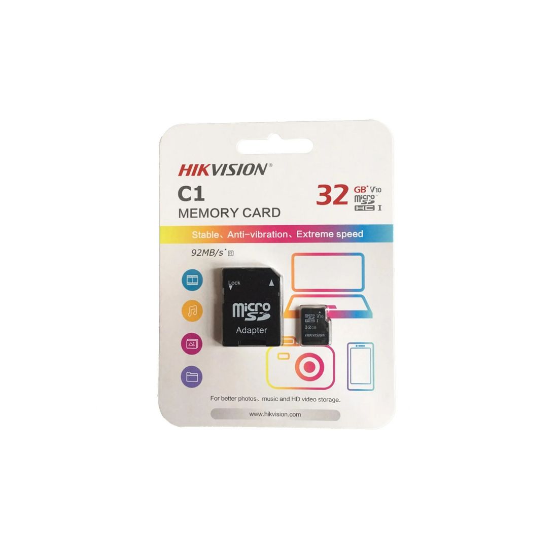 MEMORIA MICRO SD 32GB HIKSEMI C10  