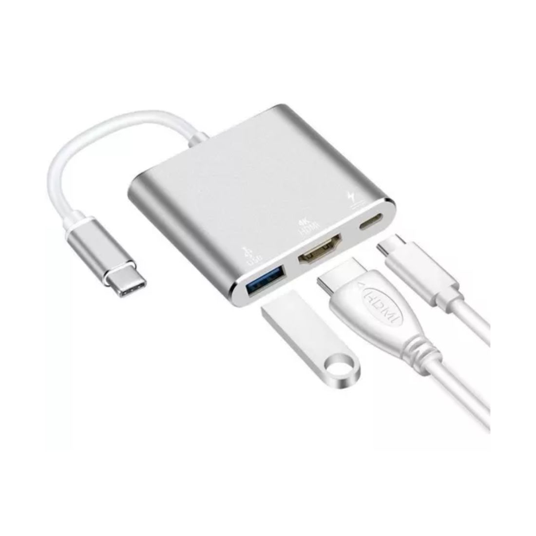 HUB MULTIPUERTOS TIPO C-HDMI TC99  