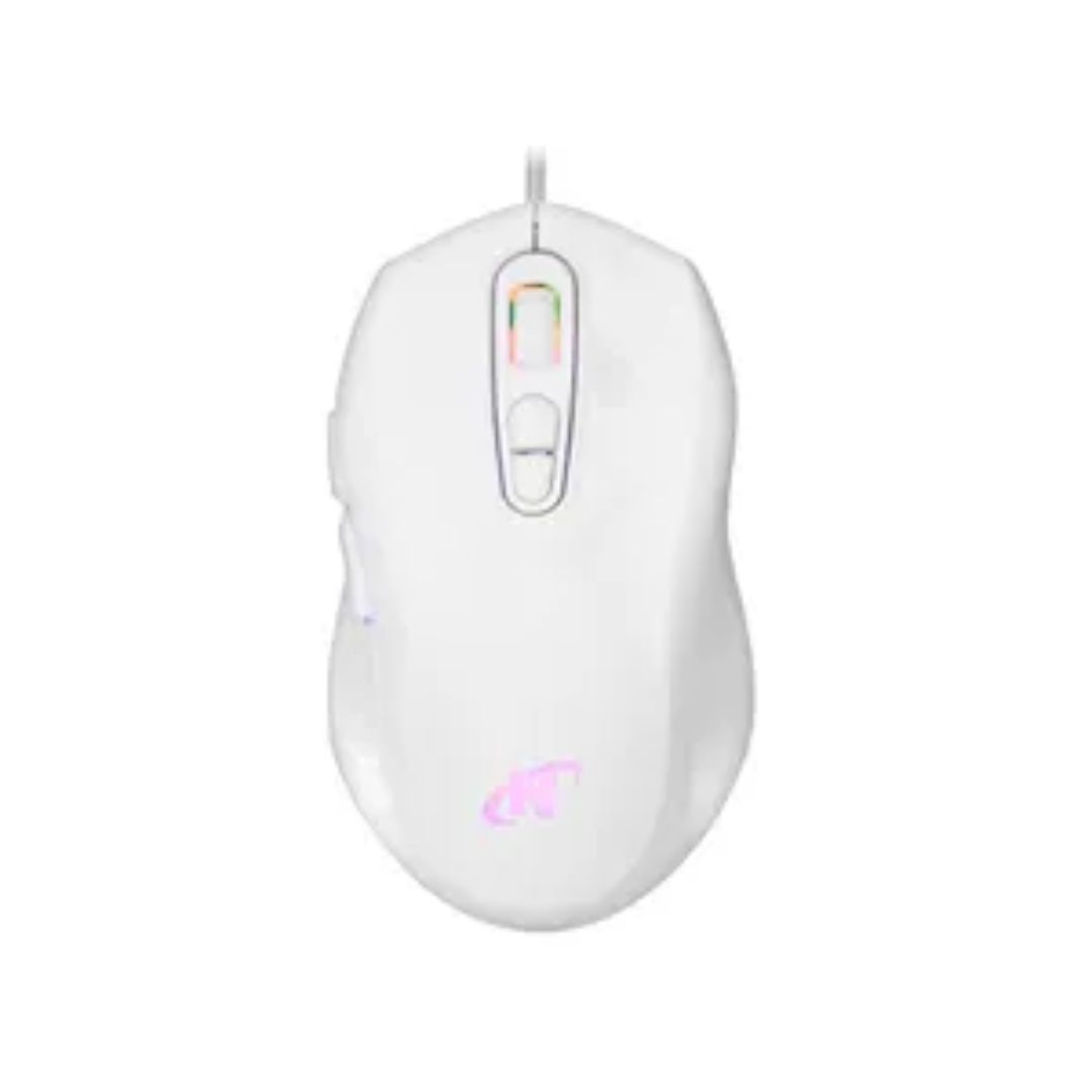 MOUSE NISUTA GAMER NSMOGZ7 BLANCO  