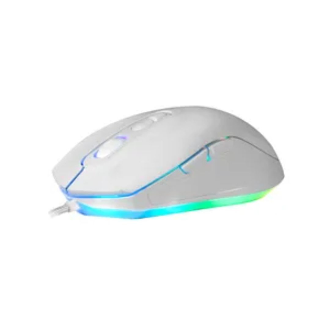 MOUSE NISUTA GAMER NSMOGZ7 BLANCO  