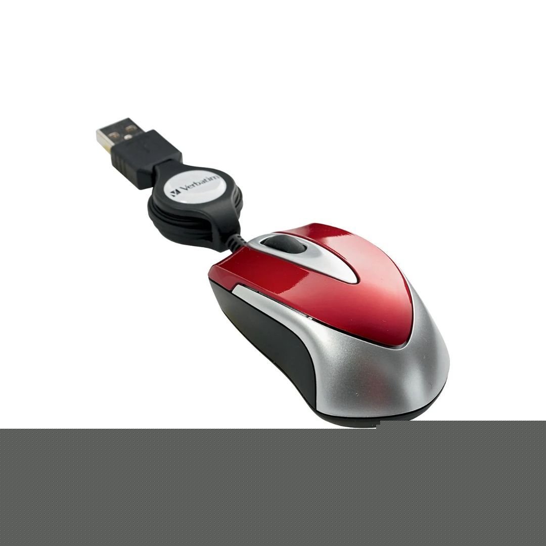 MOUSE VERBATIN GO MINI ROJO        