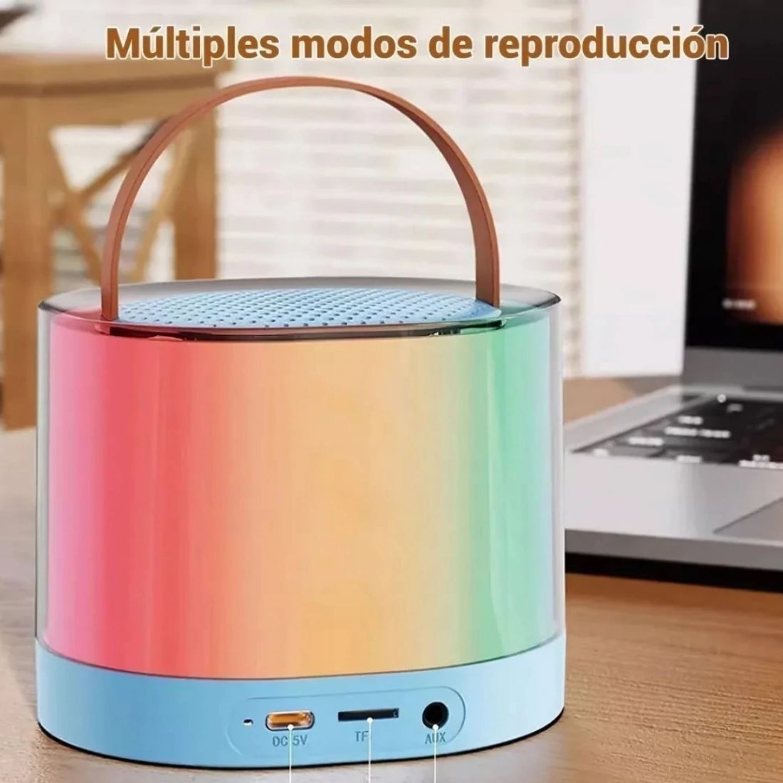 PARLANTE PORTABLE CON MIC K52      