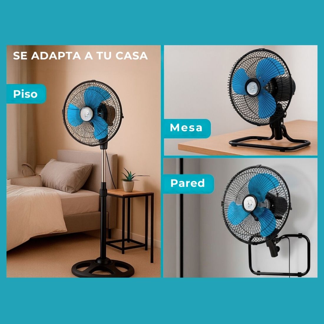 VENTILADOR PV-FAN-3EN1-18L 18