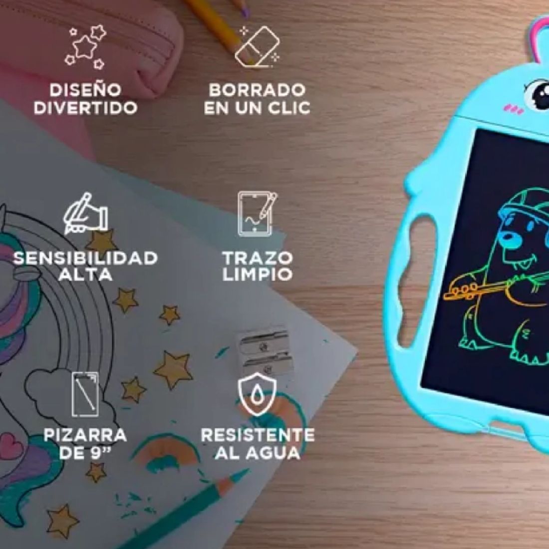 TABLETA GRAFICA INFANTIL CONEJO    