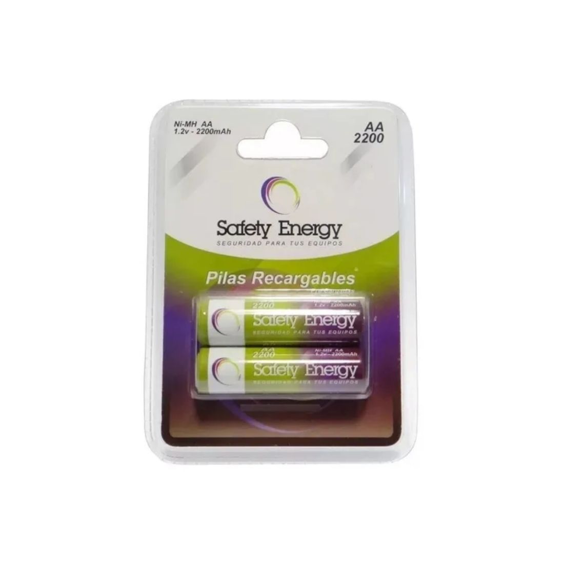 PILA RECARGABLE AA SAFETY 2200MAH  