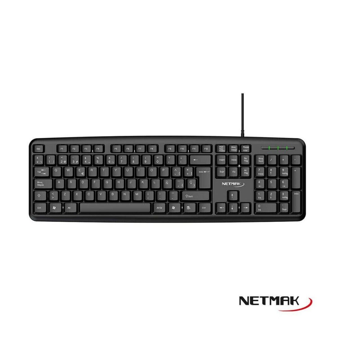 TECLADO NETMAK NM-KB586U USB       