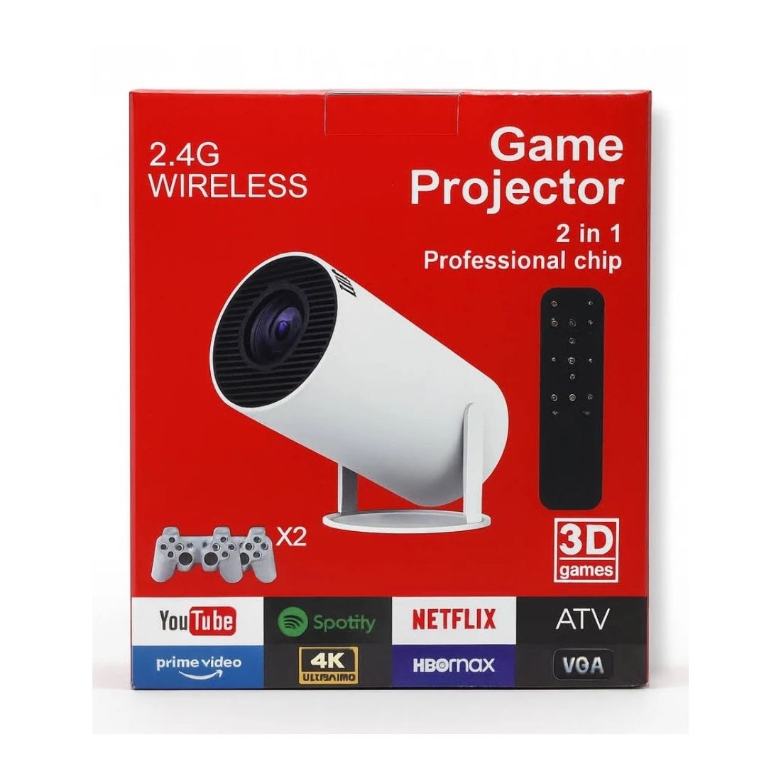 VIDEOPROYECTOR GAME 2 EN 1