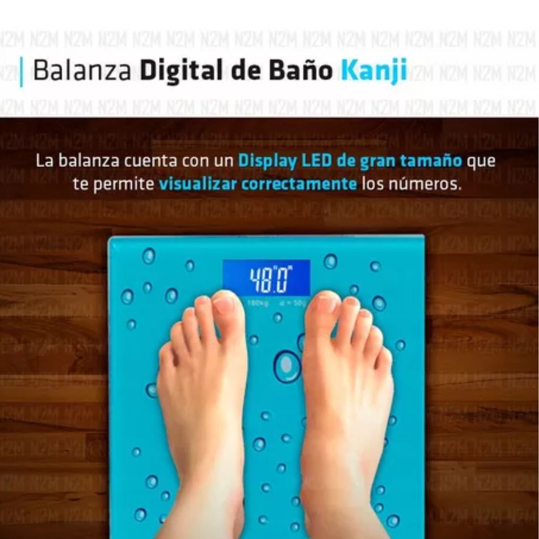 BALANZA DE BA?O KANJI KJH-2015K BLU