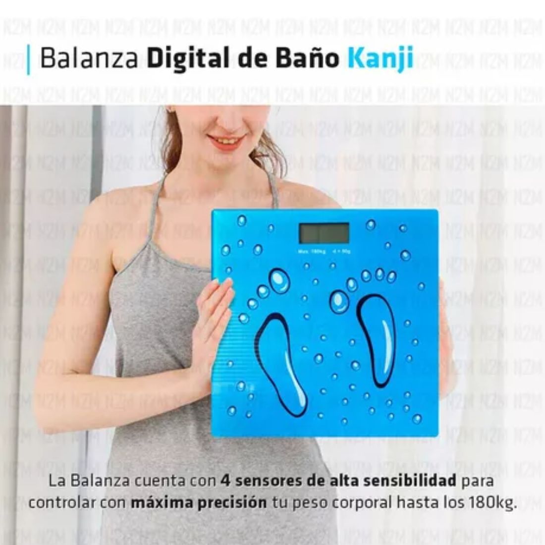 BALANZA DE BA?O KANJI KJH-2015K BLU