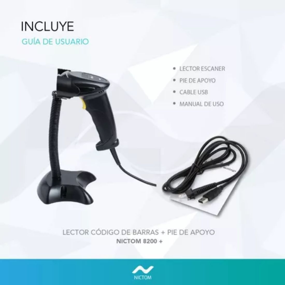 LECTOR COD.BARRAS NICTOM 8200      