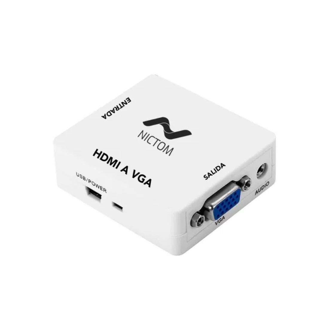 CONVERSOR DE HDMI A VGA NICTOM     