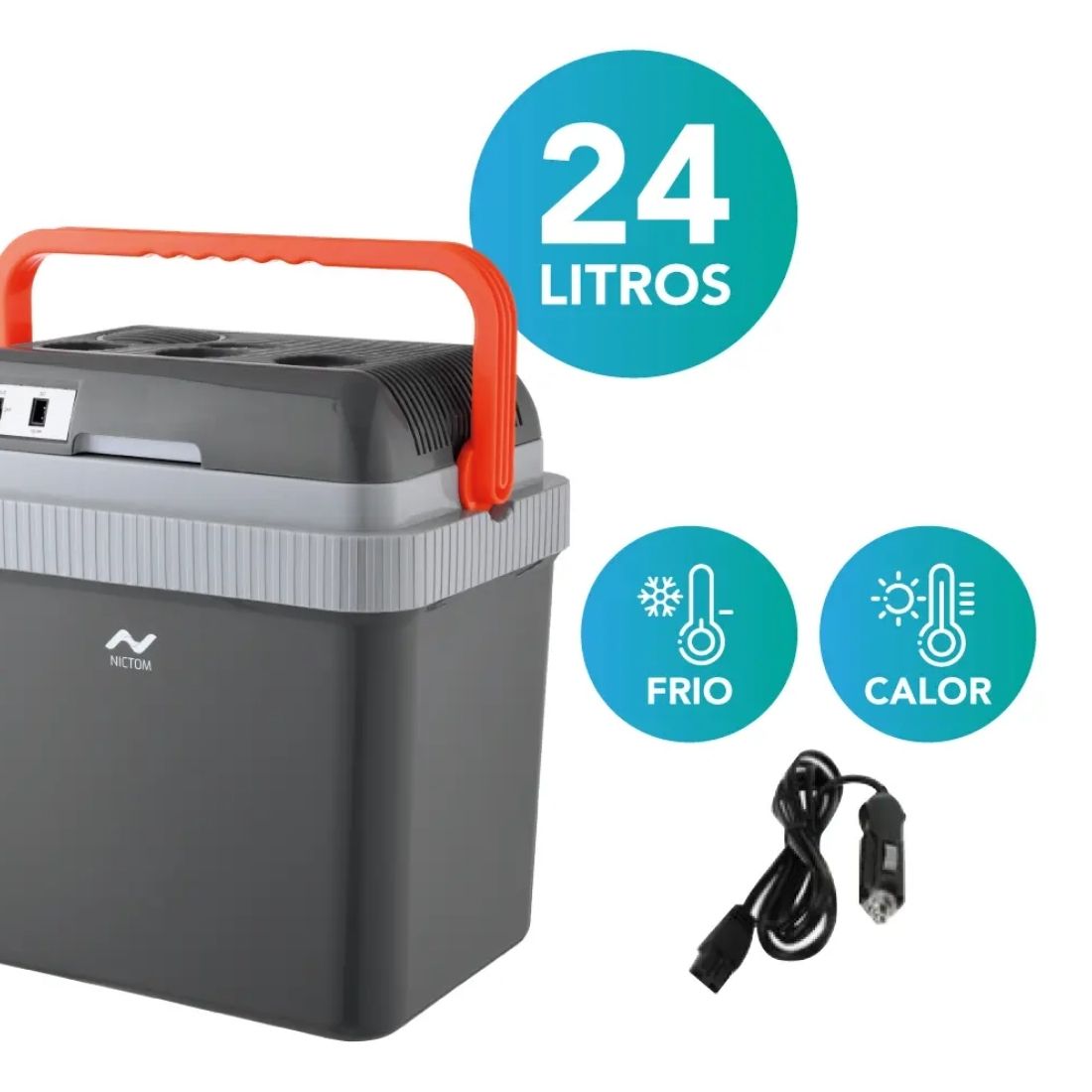 HELADERA CONS.PORTATIL NITCOM HCP03