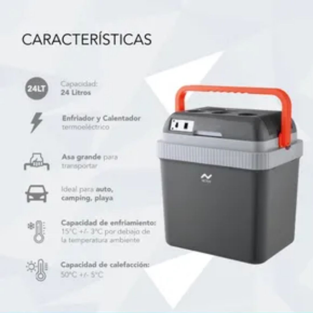 HELADERA CONS.PORTATIL NITCOM HCP03