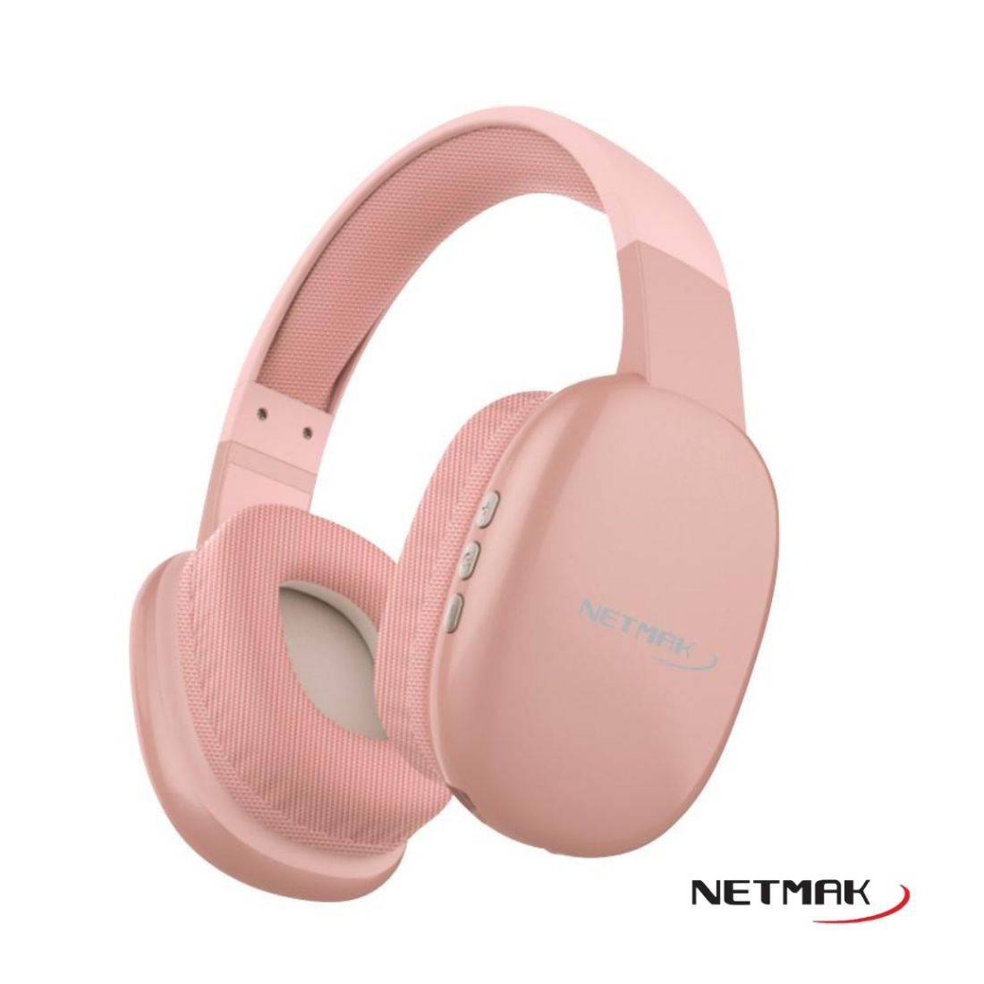 AURICULARES BT NETMAK NM-VOLT ROSA 