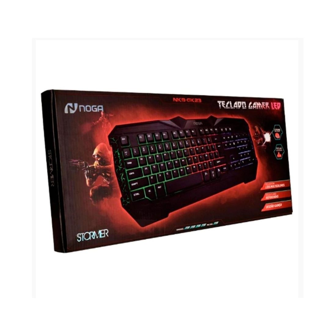 TECLADO GAMER NOGA NKB-GK23 RETROIL