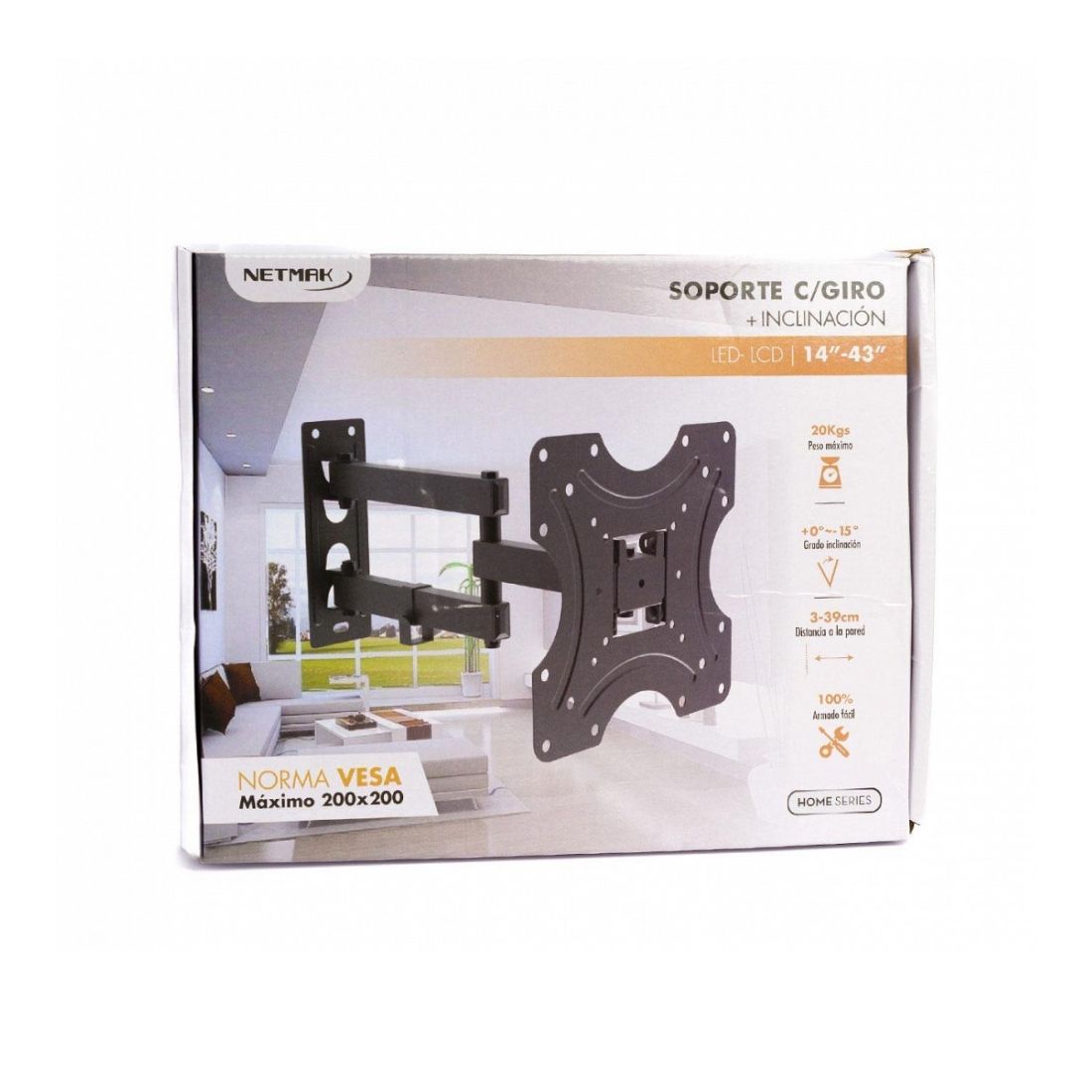 SOPORTE TV NETMAK NM-ST34          