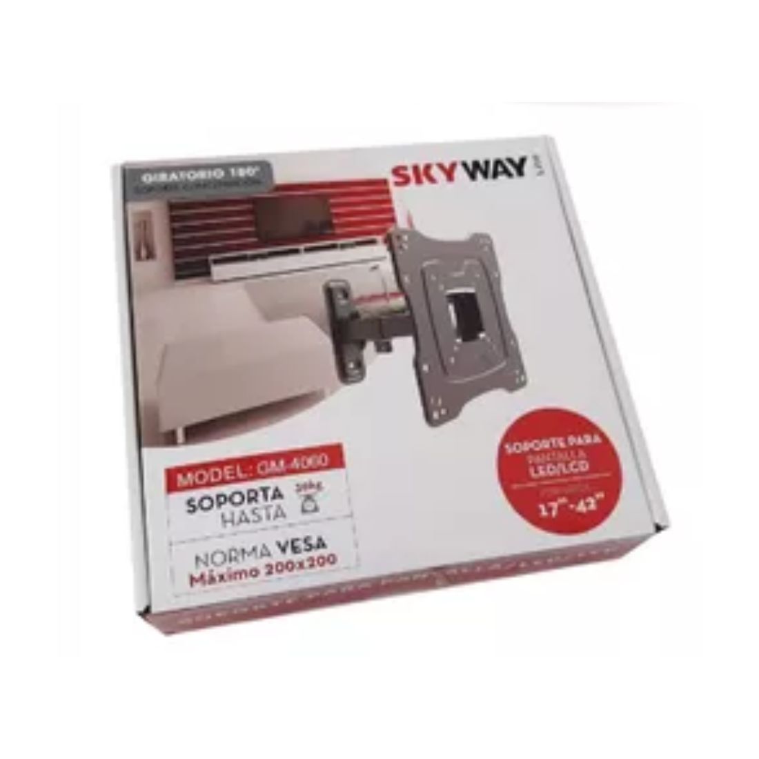 SOPORTE TV SKYWAY MOVIL ST7 GM4060 