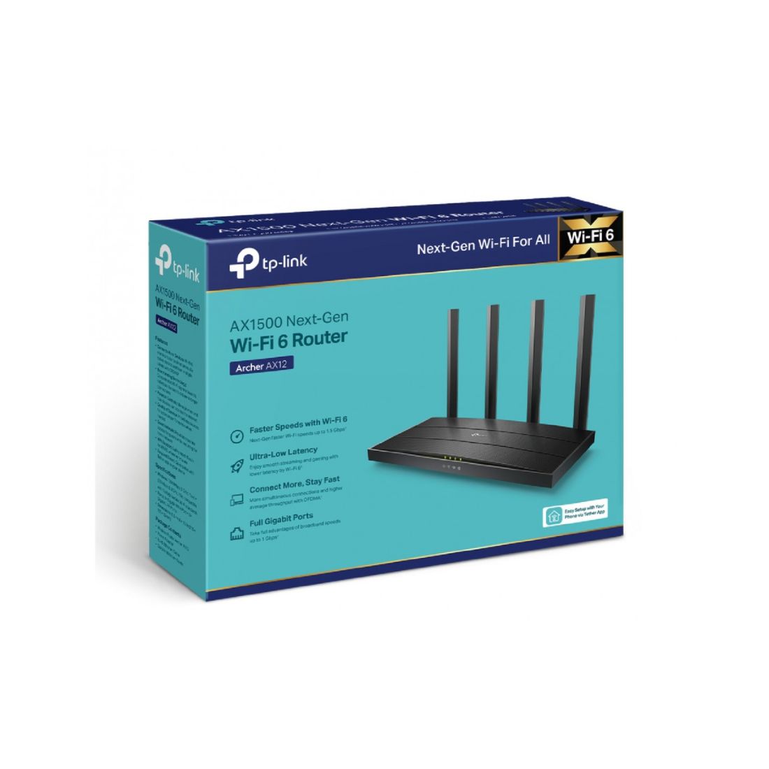 ROUTER TP-LINK ARCHER AX12 DUALBAND