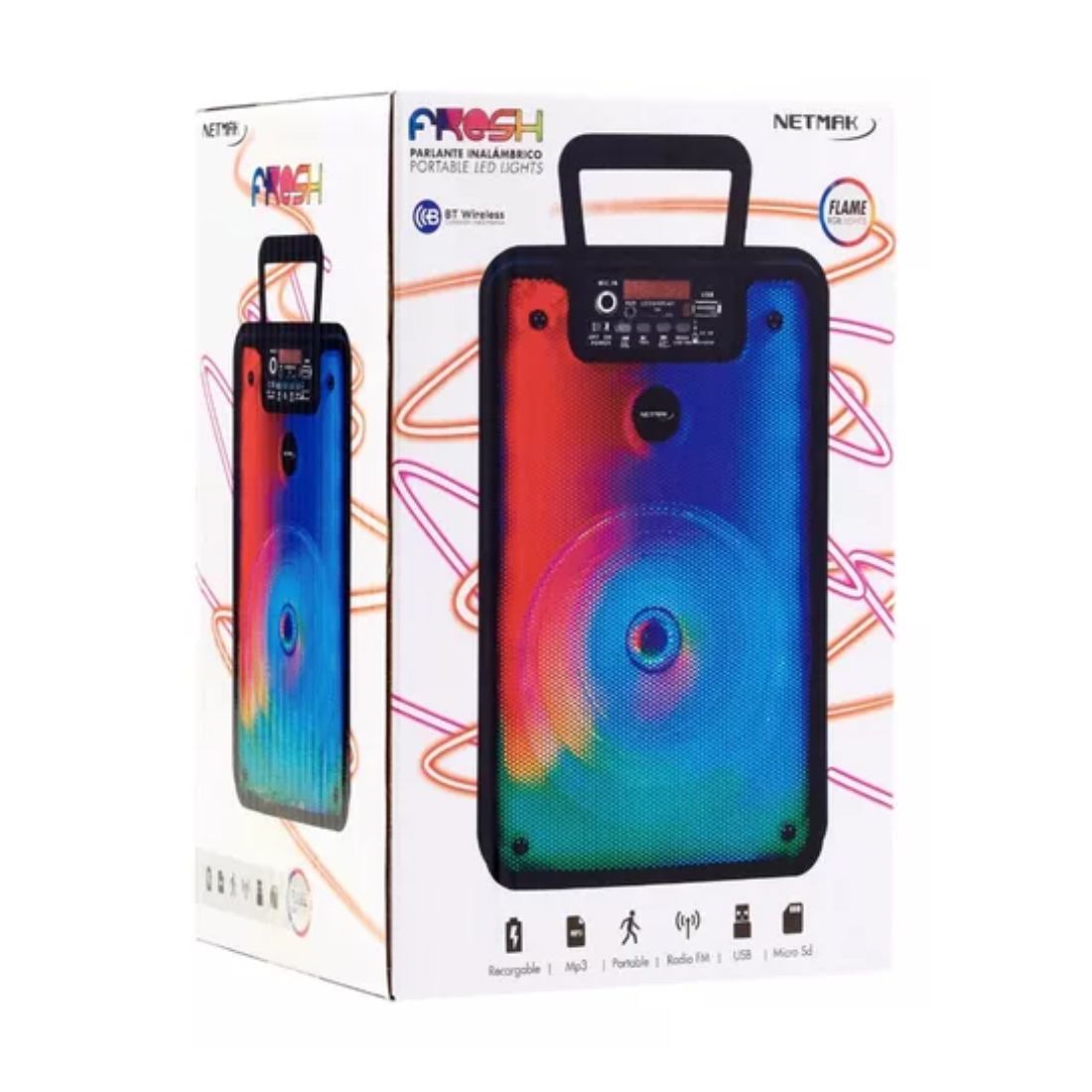 PARLANTE BT NETMAK NM-CYRUS        