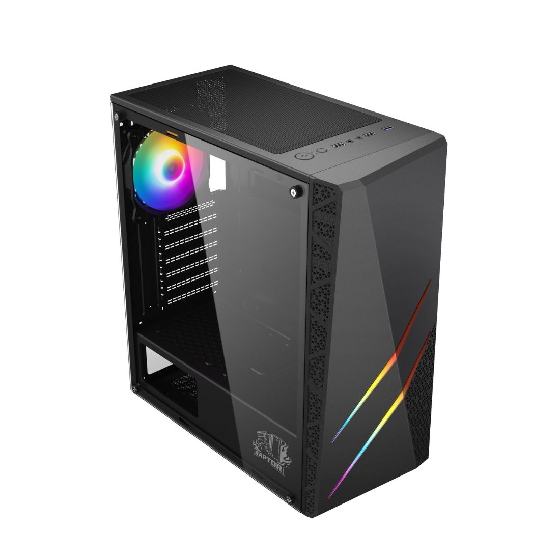 GABINETE GAMER RAPTOR BLAZE FORCE  