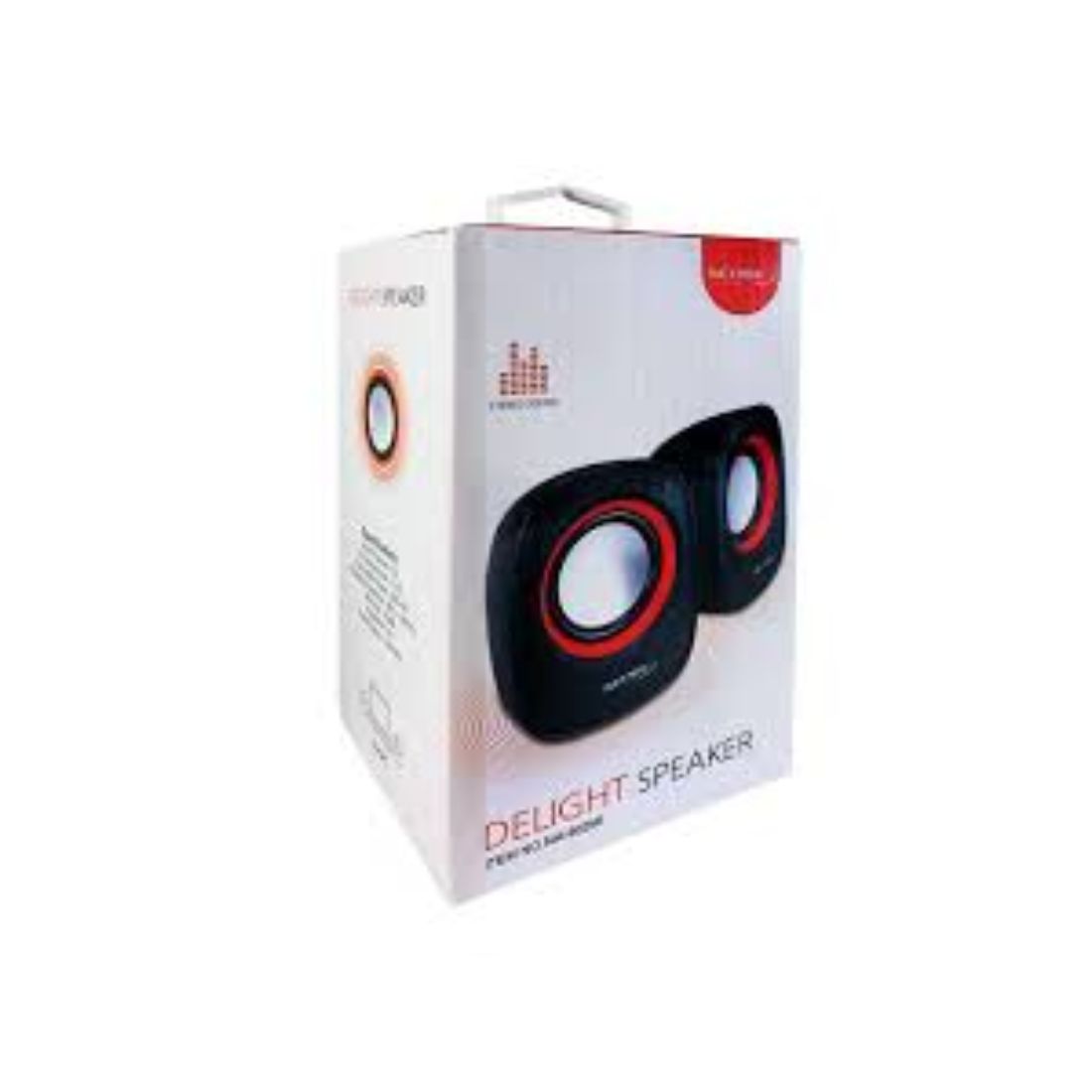 PARLANTES USB NETMAK NM-9025 ROJO  