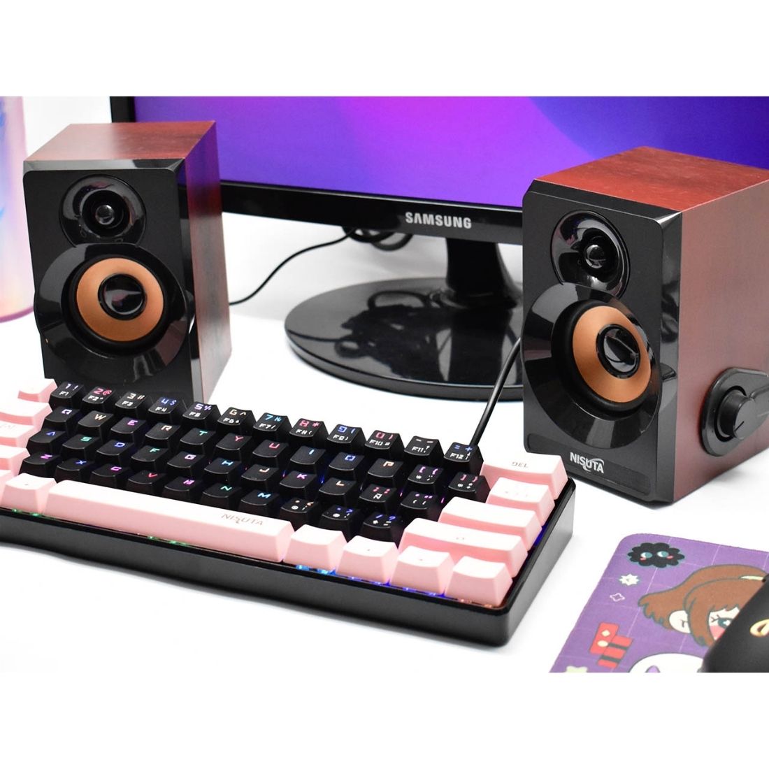 PARLANTES 2.0 NISUTA NSPAU63 PC 6W 