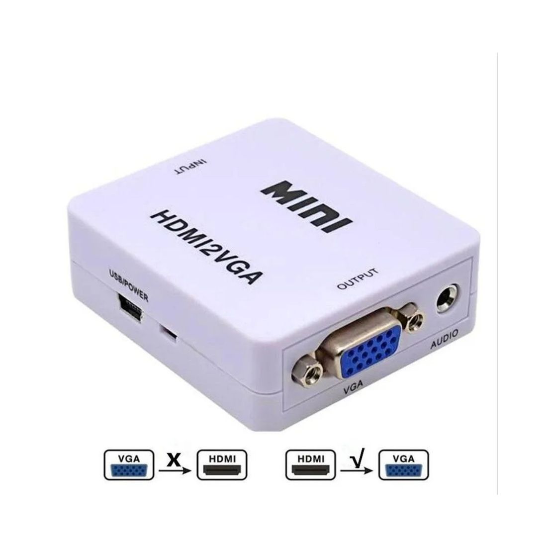 CONVERSOR DE VIDEO HDMI-VGA GM6346 