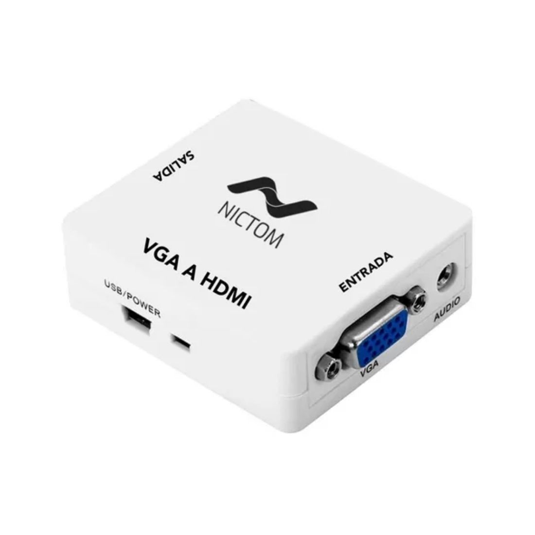 CONVERSOR DE VGA A HDMI NICTOM     