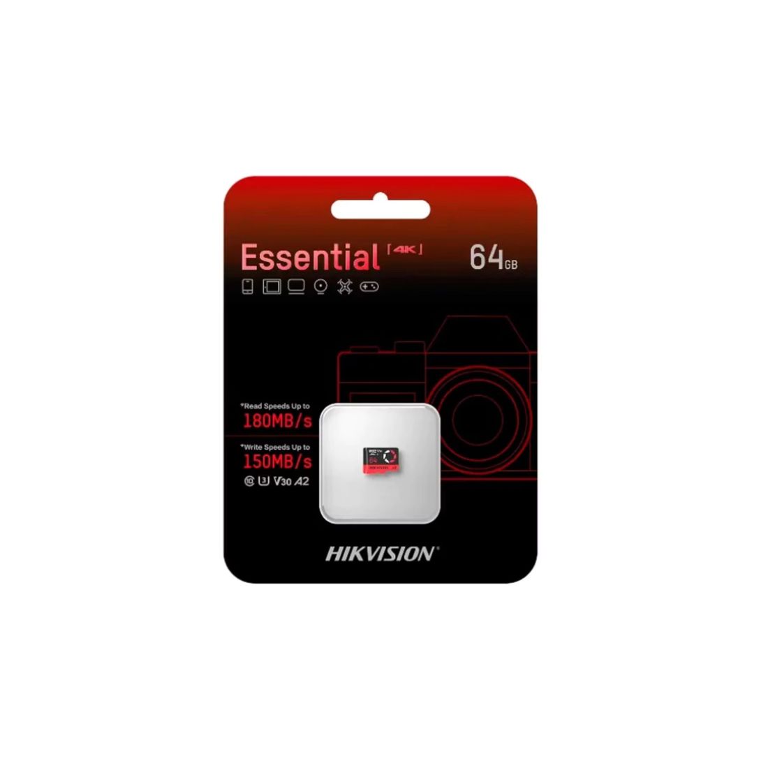 MEMORIA MICRO SD 64GB HIKSEMI 4K   