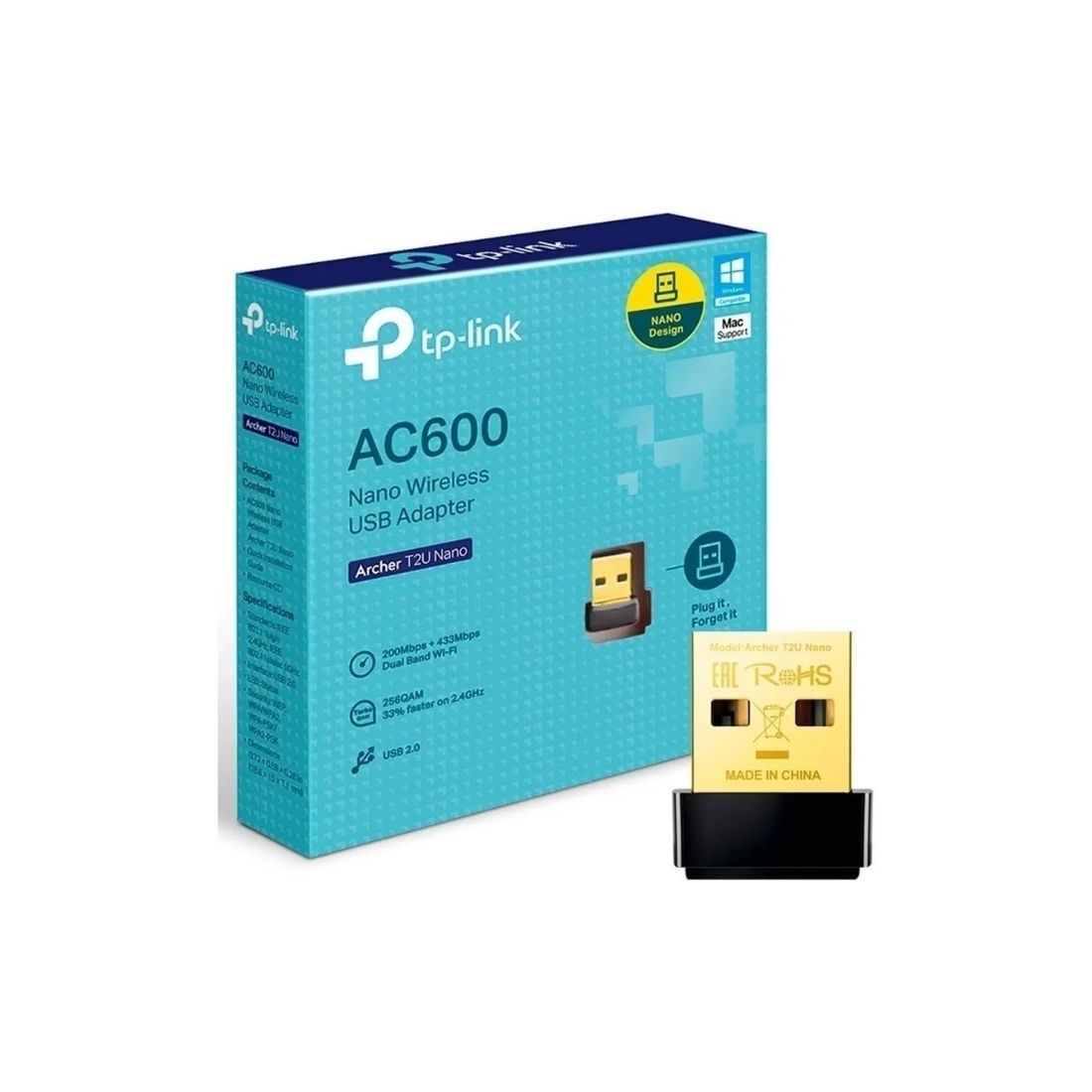 PLACA DE RED TP-LINK ARCHER T2U PLU