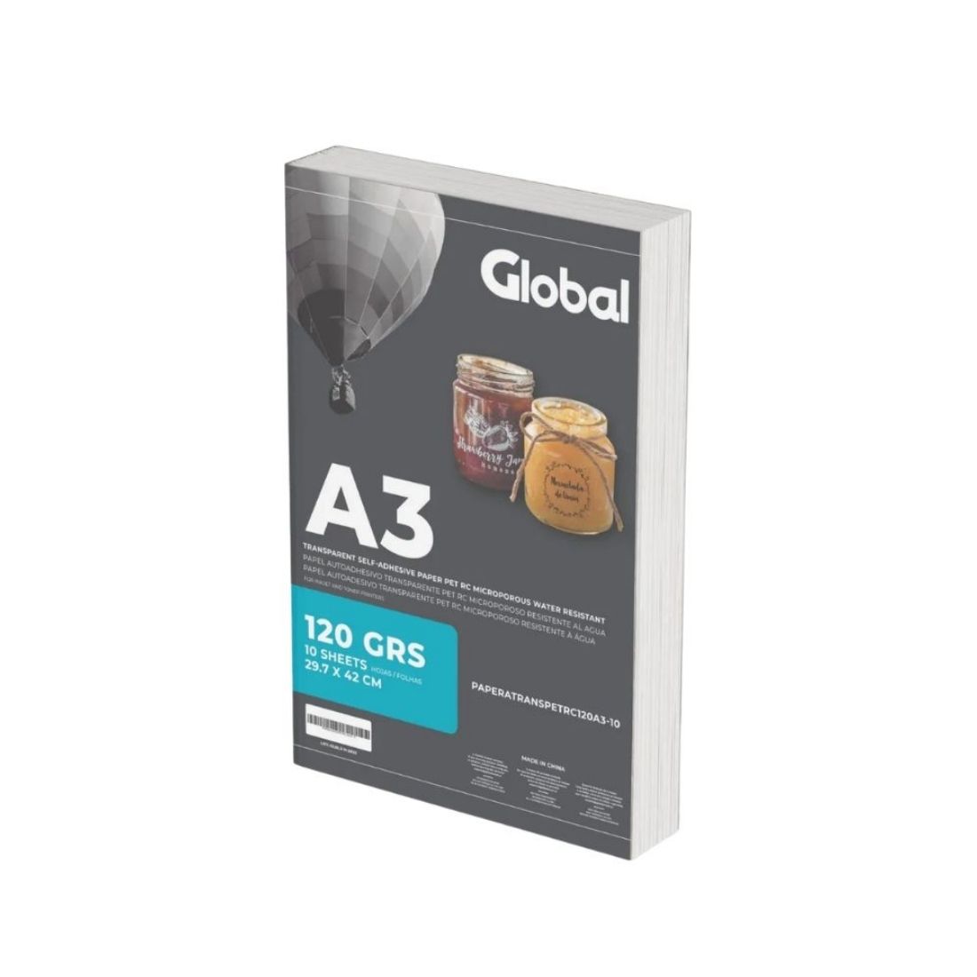 PAPEL GLOBAL AUTOAD. A3 X10 120GR T