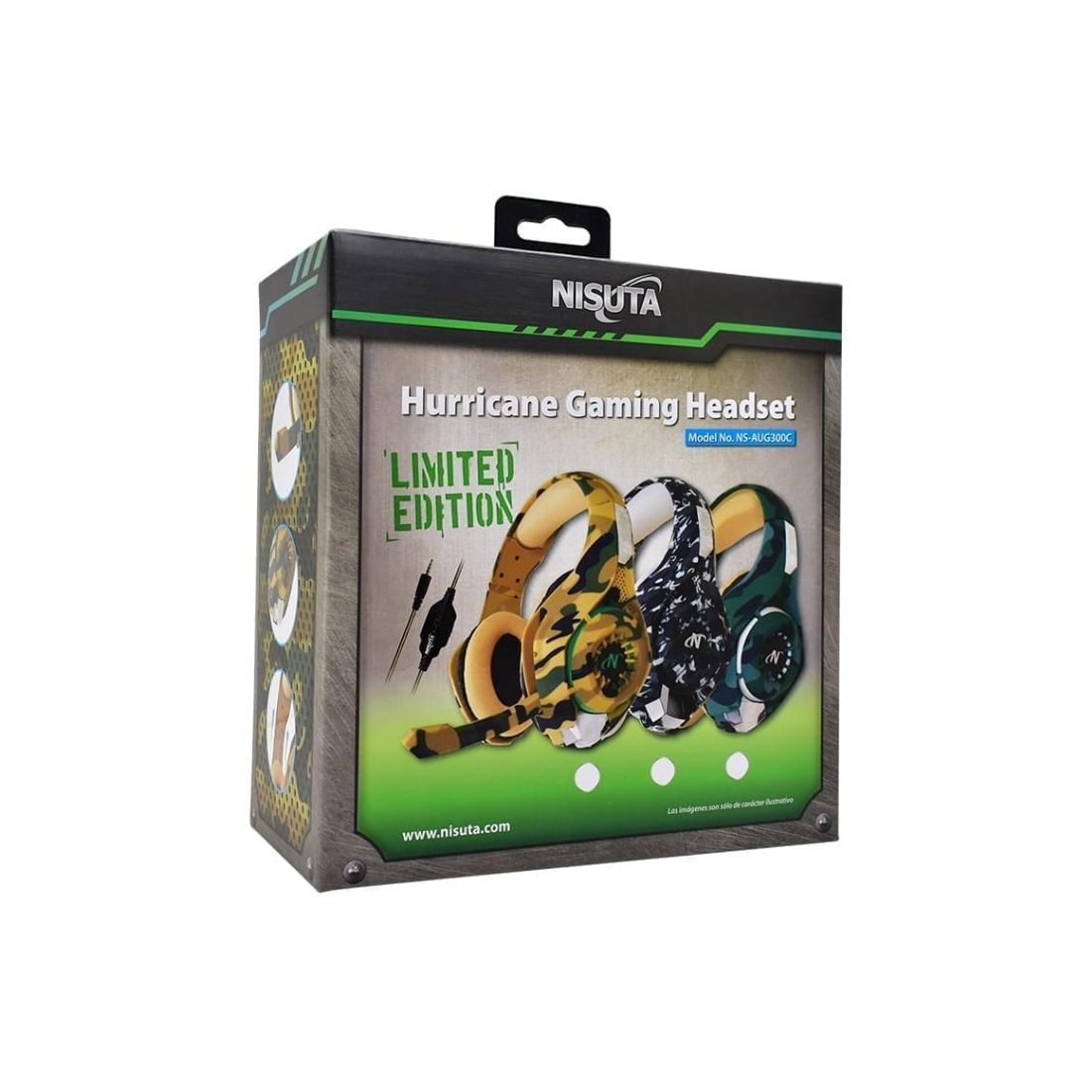 AURICULAR GAMER NISUTA NSAUG300 C/M