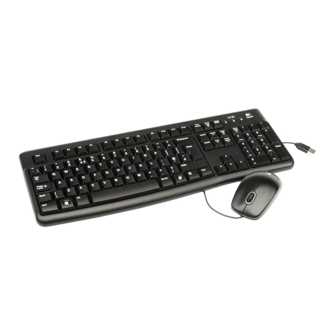 TECLADO+MOUSE LOGITECH MK120 BLACK 